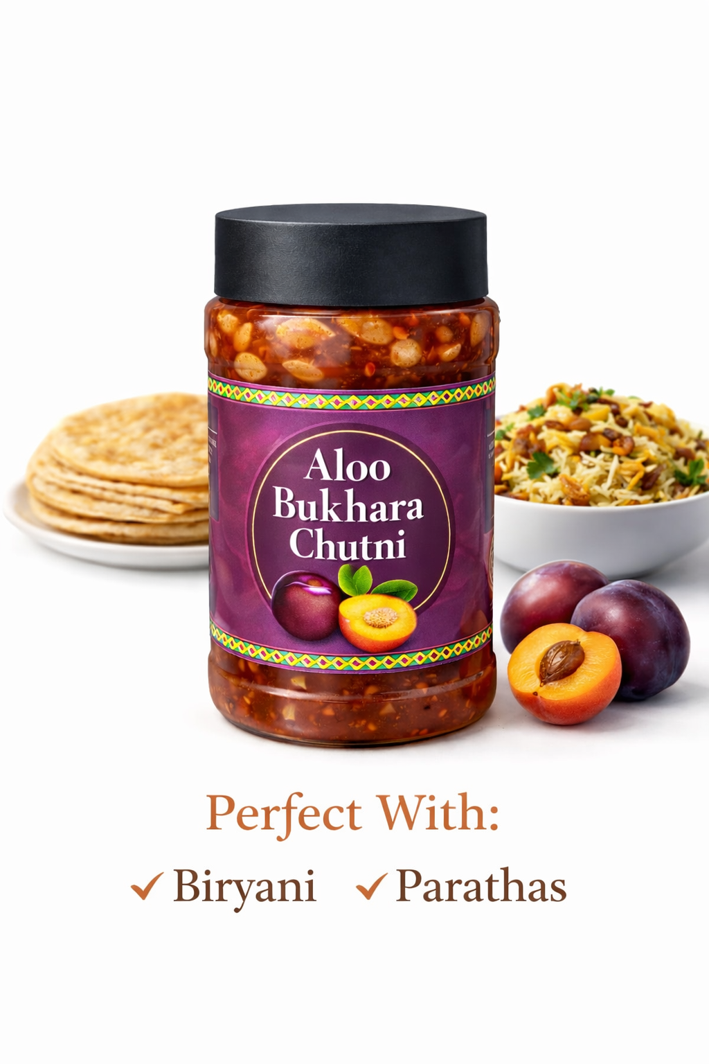 Ramdan Special 3-in-1 Chutney Trio Pack (Aloo Bukhara, Imli & Khubani)-Mega Savings Deal